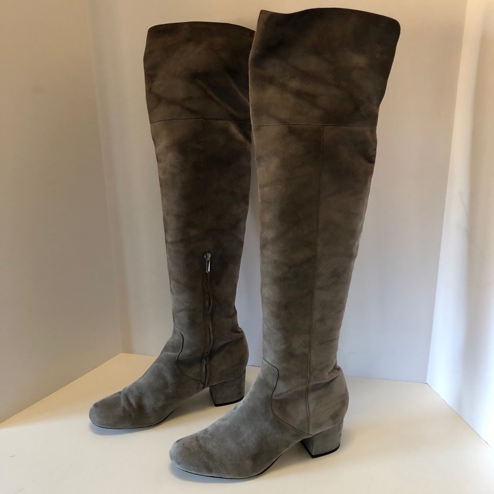 Sam Edelman James Suede Over The Knee Boot, Sz 11